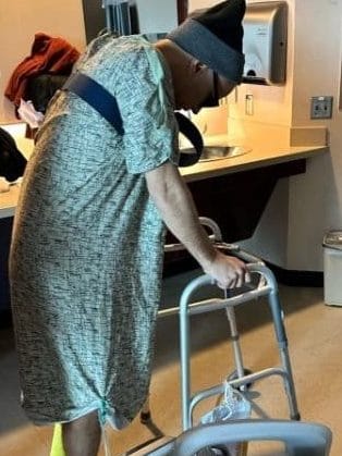 AI in Healthcare Triage Could Have Saved Me Hours of Agony (New Research) | Real AI Expertise in the Midwest AI in healthcare blog image of Gabriel recovering from surgery during his cancer journey