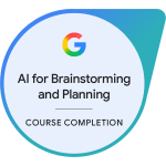 google ai for brainstorming and planning.1 AI | Gabriel Cassady's Awards & Recognition